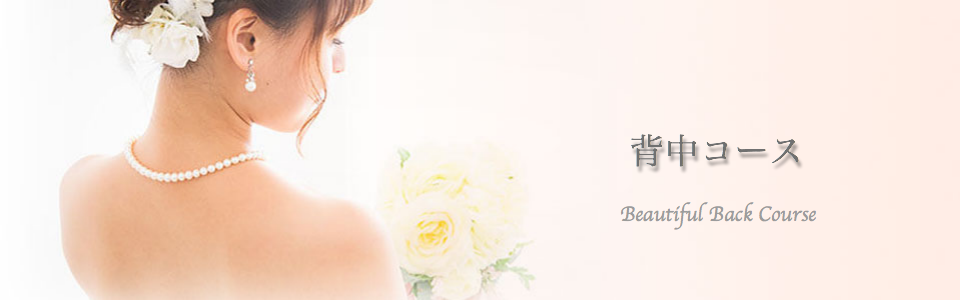 トータルエステティークmeane ミーネ 新潟県 新発田市 エステサロン Bridal Beautifulback Course Of Meane